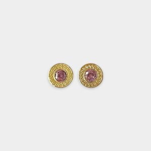Aritos Guarda Griega Con Cubic Plata Y Oro