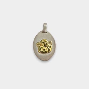 Dije Angel con alas Plata 925 y Oro chico