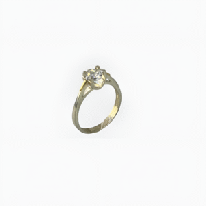 Anillo Solitario de plata 925