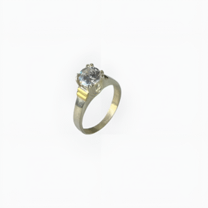 Anillo Solitario con Doble