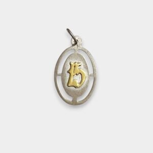 Dije Grande 15 anos Plata 925 y Oro