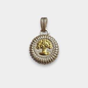 Dije Arbol de Plata 925 y Oro