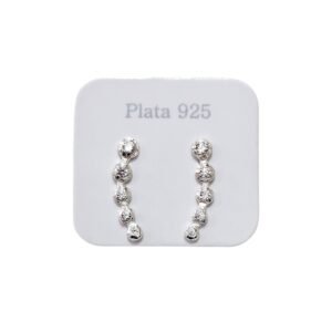 Aros Trepador 5 Piedras De Plata 925